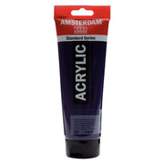 Copia de Standard Series Colores Acrílicos Tubo 250ml 568 Violeta Azul permanente AMSTERDAM CENTROARTESANO