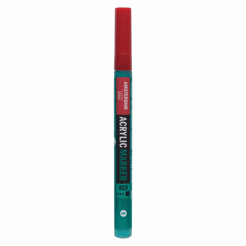 Rotulador Amsterdam acrilico 2mm Verde permanente osc. AMSTERDAM Oferta CENTROARTESANO