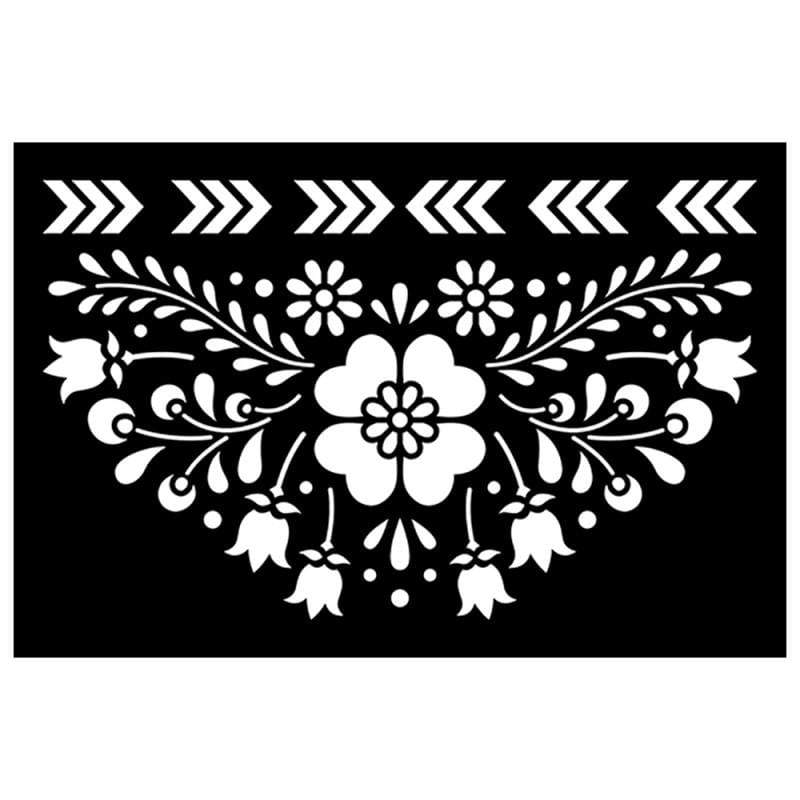 Artemio template 10x15 15020103 Viva la vida flower