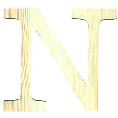 Artemio letra madera grande N 14001120 ARTEMIO Oferta CENTROARTESANO