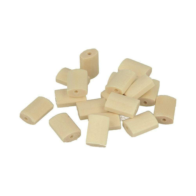 Artemio Lucy perla madera flat 10,5x15,4mm 18pc 21005026 ARTEMIO Oferta CENTROARTESANO