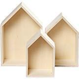 Artemio madera set 3 casas 14001999 ARTEMIO Oferta CENTROARTESANO