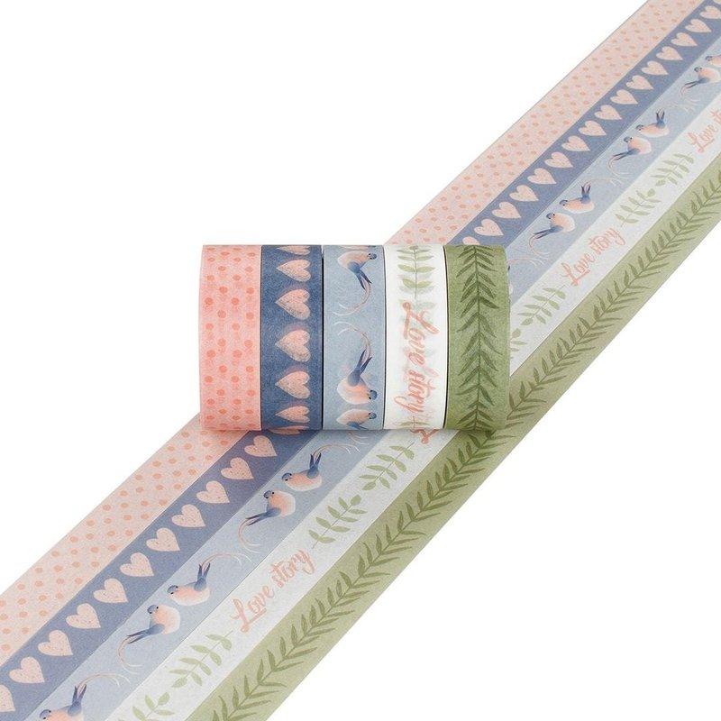 Ruban de masquage Artemio 5mx15mm 5ud Love11004720