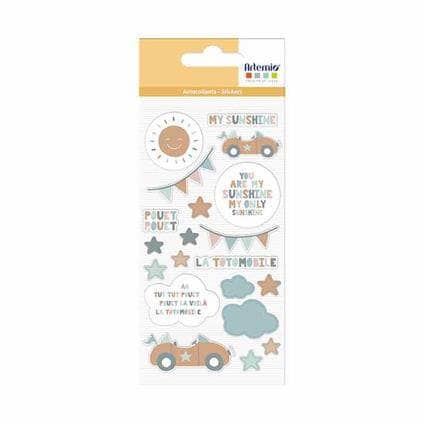 Artemio  Puffies pegatinas lindas cochecitos 11040102 ARTEMIO Oferta CENTROARTESANO