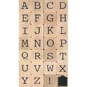 Artemio sellos madera Abecedario May·sculas ARTA71 ARTEMIO Oferta CENTROARTESANO