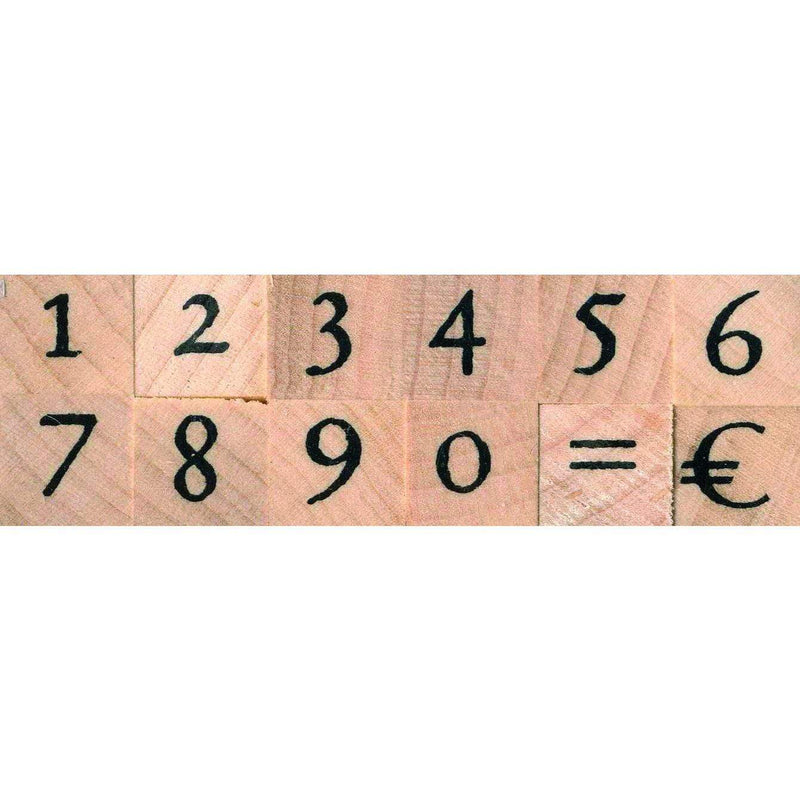 Artemio sellos madera n·meros ARTA50 ARTEMIO Oferta CENTROARTESANO