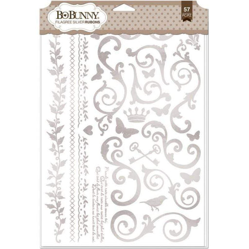 bobunny rub-ons filigrana plata 12812915 BOBUNNY CENTROARTESANO