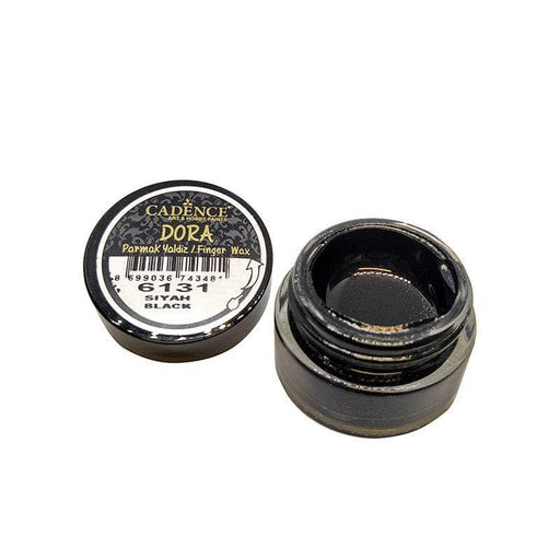 Cadence Dora Finger Wax pintura dedo cera crema 20ml 6131 negra CADENCE CENTROARTESANO