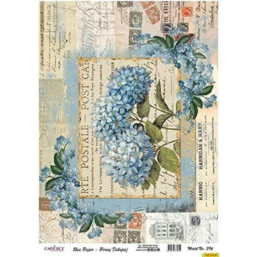 Cadence papel arroz 396 carta postal CADENCE CENTROARTESANO