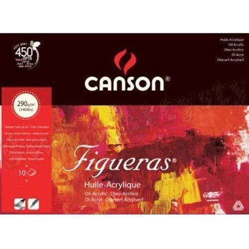 Canson block papel oleo-acrilico Figueras 200587222 CANSON Oferta CENTROARTESANO