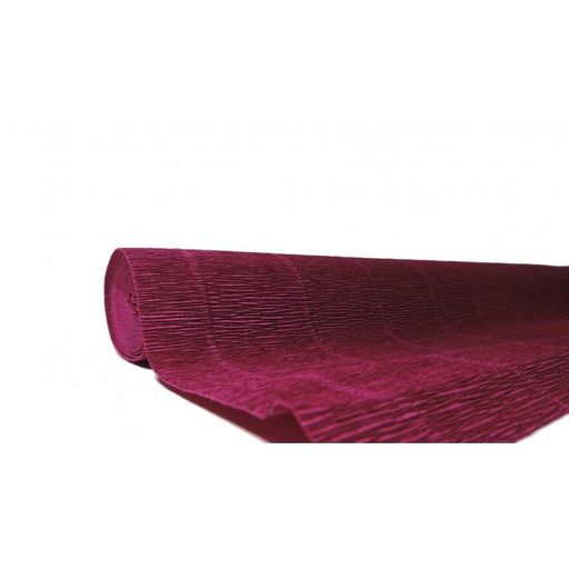 Papel Crepe Pinocho extra 180g 50cmx2,5m 588 Rubi oscuro CARTOTECNICA ROSSI CENTROARTESANO