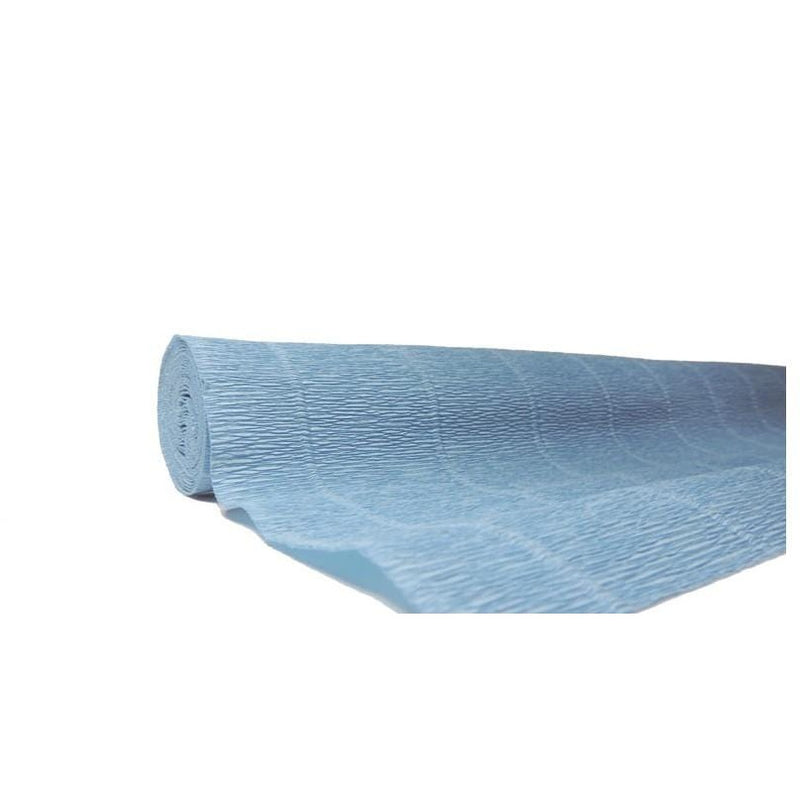 Papel Crepe Pinocho extra 180g 50cmx2,5m Celeste claro 559 CARTOTECNICA ROSSI CENTROARTESANO