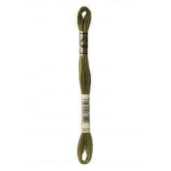 Hilo Bordar Mouliné Special DMC Tonos Verdes