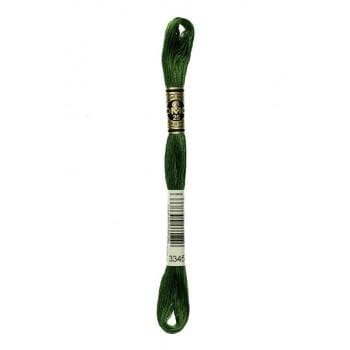 Hilo Bordar Mouliné Special DMC Tonos Verdes