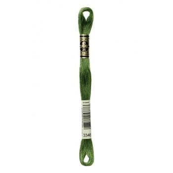 Hilo Bordar Mouliné Special DMC Tonos Verdes