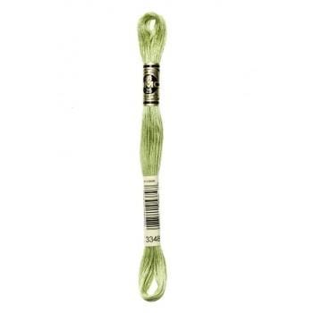 Hilo Bordar Mouliné Special DMC Tonos Verdes