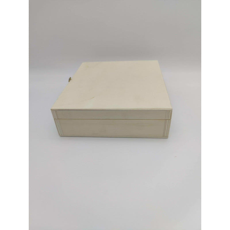 Caja de madera 22x19.5x6cm exterior