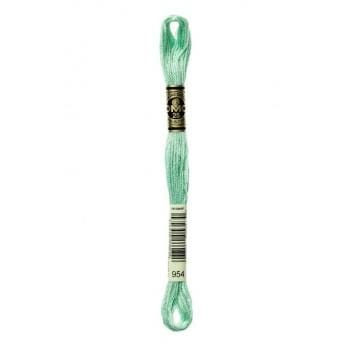 Hilo Bordar Mouliné Special DMC Tonos Verdes