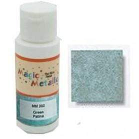 Mayco Magic Metallic 59ml MM202 green patina
