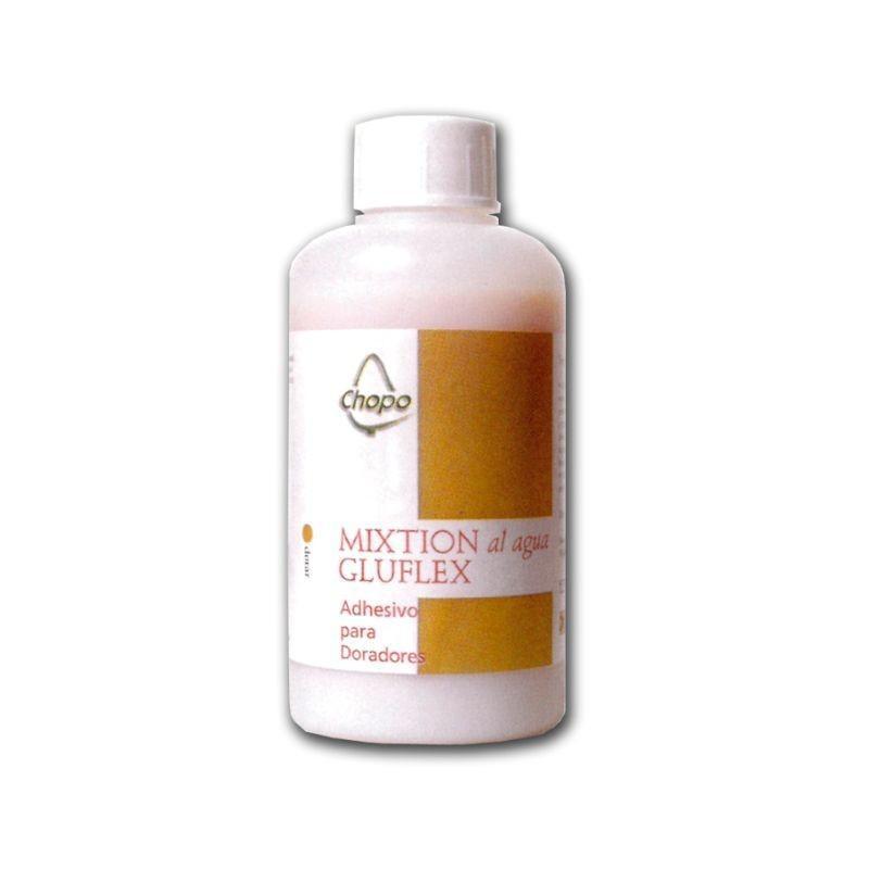 MIXTION SINTETICO GLUFLEX AL AGUA 125 cc (para pan de oro, plata....) CHOPO CENTROARTESANO