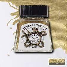 Winsor & Newton Tinta china 14ml oro CHOPO CENTROARTESANO
