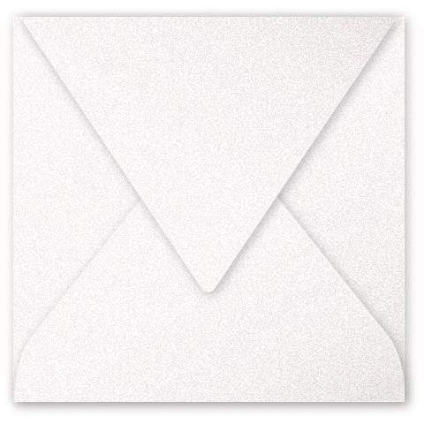 Paq.x20 Pollen sobres 16.5x16.5 blanco metal 50033 CLAIREFONTAINE CENTROARTESANO