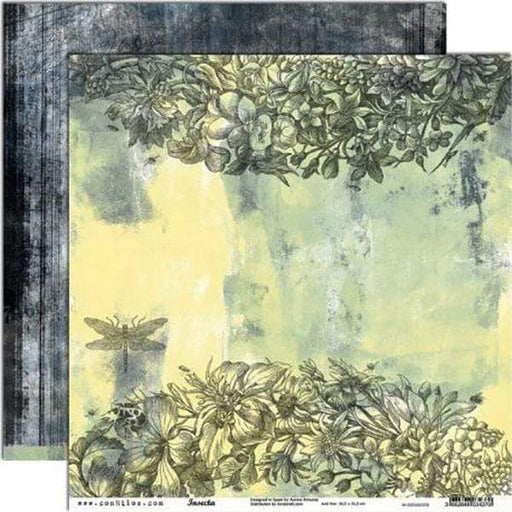 Con hilos papel scrap 30x30 Insecta CONHILOS CENTROARTESANO
