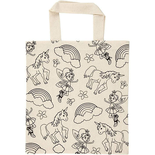 Creativ bolsa tela 27,5x30 unicornio CREATIV CENTROARTESANO