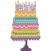 diamond dotz medidas Kit de tarjeta tarta de cumpleaños CREATIV CENTROARTESANO