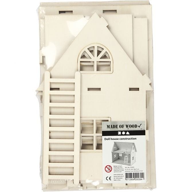 kit construccion 3D casa de muñecas 57879 CREATIV CENTROARTESANO