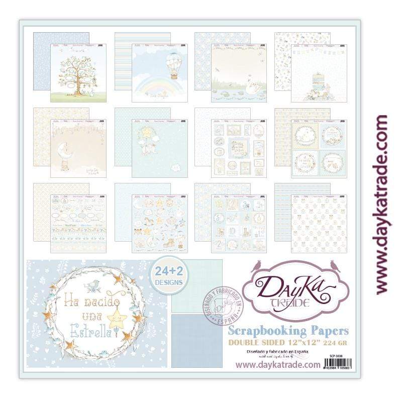 Dayka bloc SCP-3038 24h 30x30 Ha nacido una Estrella Niño DAYKA CENTROARTESANO