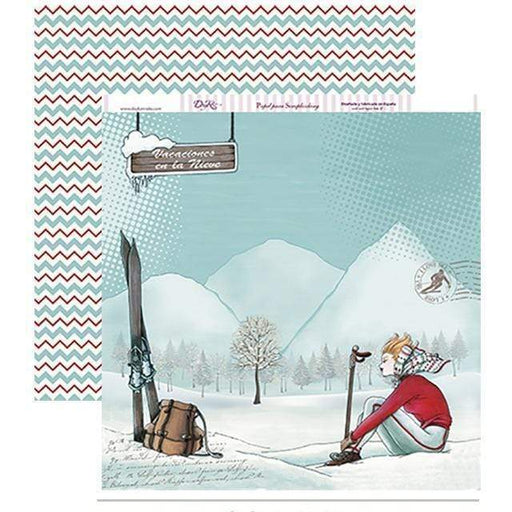 Dayka papel scrap SCP-161 vacaciones DAYKA CENTROARTESANO