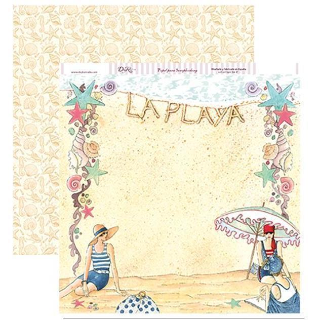 Dayka papel scrap SCP-156 vacaciones DAYKA Oferta CENTROARTESANO