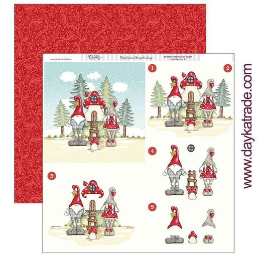 Dayka papel scrap SCP-279 Navidad DAYKA Oferta CENTROARTESANO