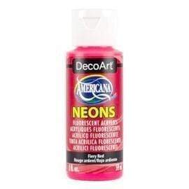 Americana Pint.acri Neon DHS4 rojo DECO ART CENTROARTESANO
