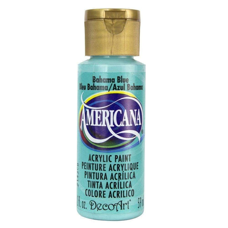 Americana pintura acril. 59ml DA255 bahama blue DECO ART CENTROARTESANO