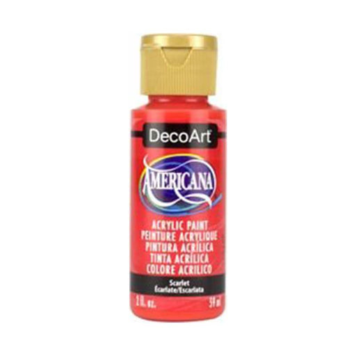 Americana pintura acril. 59ml DA345 Escarlata DECOART CENTROARTESANO
