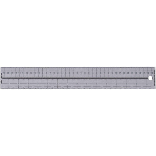 Artis Decor regla de centrado flexible translucida 40cm DECOMAN CENTROARTESANO