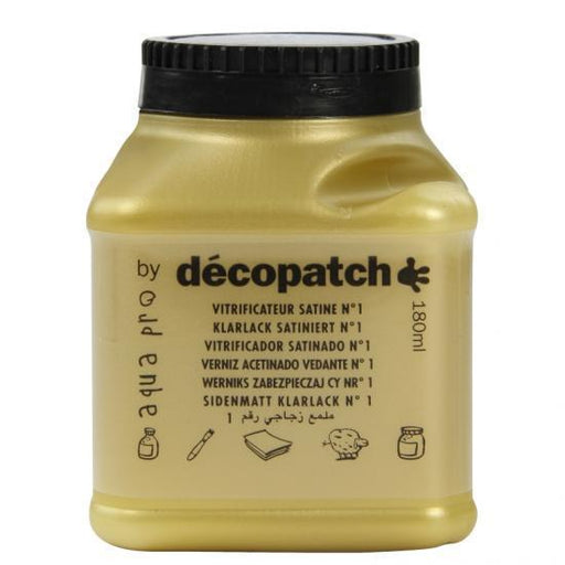 Decopatch barniz vitrificador 180ML satinado DECOPATCH CENTROARTESANO