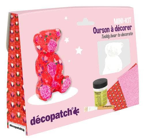 Decopatch mini kit KIT037  Osito DECOPATCH CENTROARTESANO