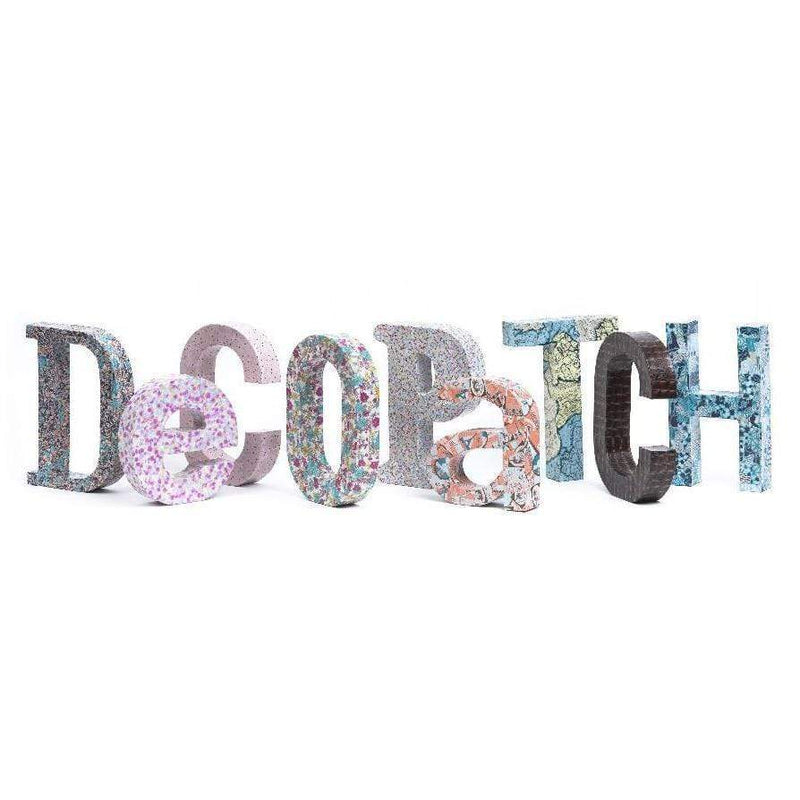 Letra papel mache fantasia K ac404o DECOPATCH CENTROARTESANO