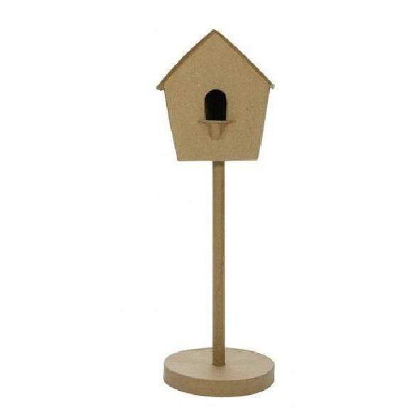 papel mache casa nido alta hd025o DECOPATCH CENTROARTESANO