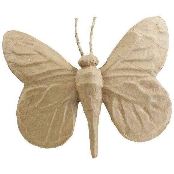 SA183O Papel mache mariposa DECOPATCH CENTROARTESANO