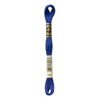 Hilo Bordar Mouliné Special DMC Tonos Azules a turquesas DMC 158 CENTROARTESANO