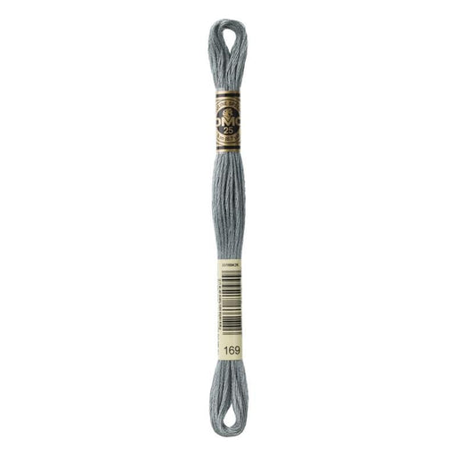 Hilo Bordar Mouliné Special DMC Tonos blanco a Negro DMC 169 CENTROARTESANO