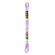 Hilo Bordar Mouliné Special DMC Tonos Lila a Violeta DMC 211 CENTROARTESANO