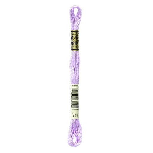 Hilo Bordar Mouliné Special DMC Tonos Lila a Violeta DMC 211 CENTROARTESANO