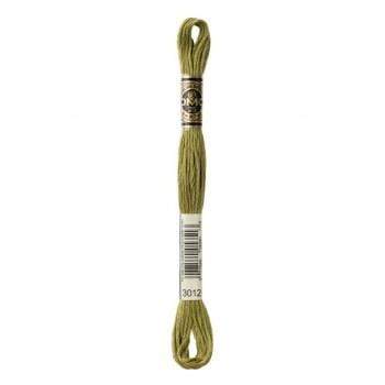 Mouliné Special DMC Embroidery Thread Green to Brown Tones