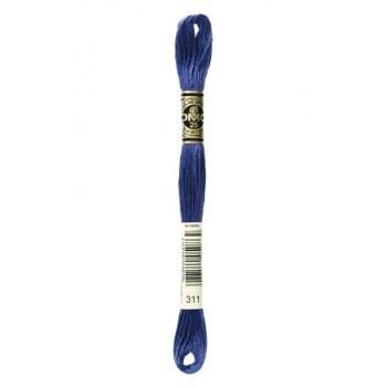 Hilo Bordar Mouliné Special DMC Tonos Azules a turquesas DMC 311 CENTROARTESANO