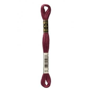 Hilo Bordar Mouliné Special DMC Tonos Rosa a violeta